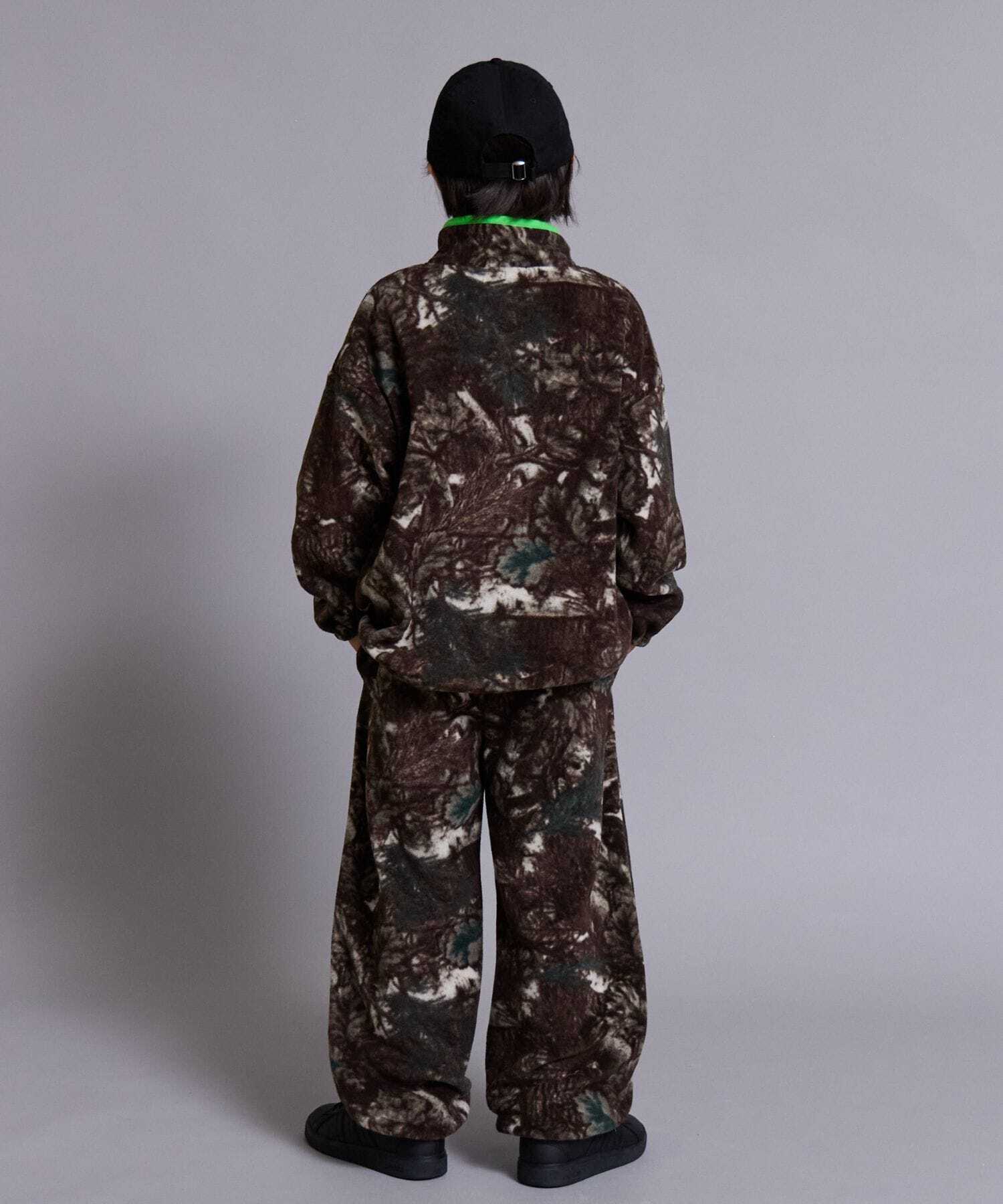 2026🇯🇵PAIRMANON STREET|搖粒絨上衣|半拉鍊立領刺繡|超細微刷毛|90-160|輕盈蓄熱抗寒流 - 商品描述圖 3