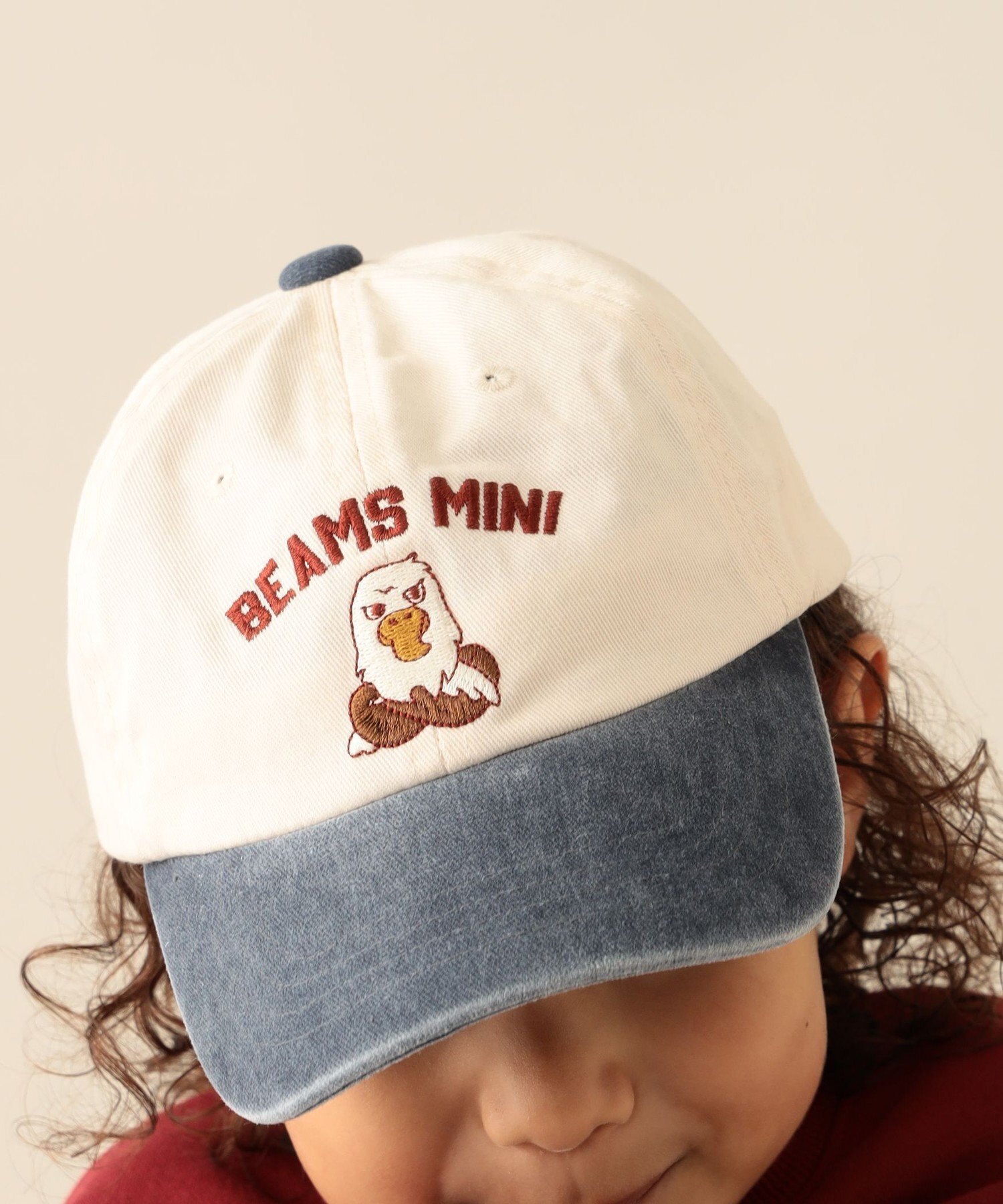 2026🇯🇵BEAMS mini|棒球老帽|立體動物刺繡|美式撞色拼接|53-55cm|出門遮陽帥氣有型 - 商品描述圖 2