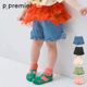 2026🇯🇵p.premier｜荷葉邊短褲｜拼接斜紋布＆牛仔｜