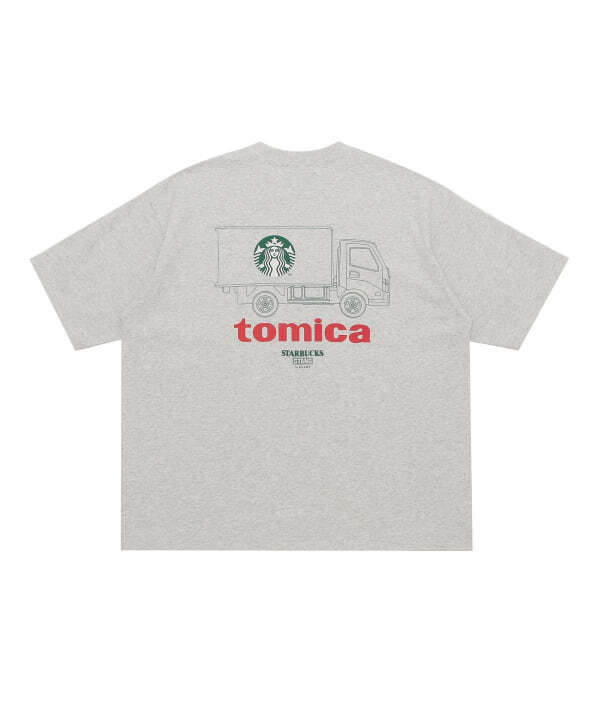 2026🇯🇵BEAMS｜STARBUCKS STAND by BEAMS × Tomica｜聯名兒童印花T恤