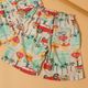 2026🇯🇵BREEZE × TOMICA｜夏威夷短褲｜雷絲透氣吸濕｜夏季清爽｜80-130cm｜親子套裝穿搭款