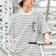 2026🇯🇵HECT｜寬版條紋短T｜刺繡口袋｜天竺棉｜成人款｜解決單穿枯燥｜M-XL