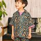 2026🇯🇵F.O.KIDS｜豹紋開領短袖衫｜美式個性花樣｜夏季薄料｜80-140｜解決穿出去沒個性