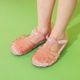 2026🇯🇵branshes｜漸層亮片涼鞋｜閉趾安全設計｜公主感PVC｜14-21cm｜孩子穿上不肯脫