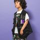 2026🇯🇵BREEZE × UHA味覚糖｜忍者造型多口袋背心｜鎖甲網眼｜尼龍輕量｜80-140｜孩子穿上變真忍者