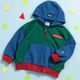 2026🇯🇵BREEZE × 蠟筆小新｜行動假面拉鍊連帽外套｜帽子刺繡胸口貼布袖章｜90-130｜孩子穿上不脫的那件
