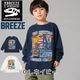 2026🇯🇵BREEZE｜兒童長袖Tee｜幽默恐龍標誌｜聯名限定｜80-140｜耐洗耐穿不變形