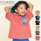 2025🇯🇵F.O.KIDS｜丹寧口袋短TEE｜美式休閒｜復古仿舊｜親膚透氣｜80-160