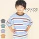 2025🇯🇵F.O.KIDS｜兒童美式復古條紋T恤｜寬版剪裁｜街頭休閒風｜日常百搭款