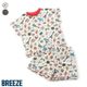 2025🇯🇵BREEZE｜涼感搖滾風男童睡衣套裝｜短袖短褲｜接觸涼感｜酷帥搖滾風格｜WEB限定
