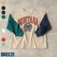 2025🇯🇵BREEZE｜美式學院風長袖T恤｜WEB限定｜經典美式｜日常穿搭