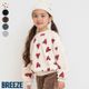 2025🇯🇵BREEZE｜女孩毛圈大學T｜滿版印花｜柔軟輕盈｜日常百搭
