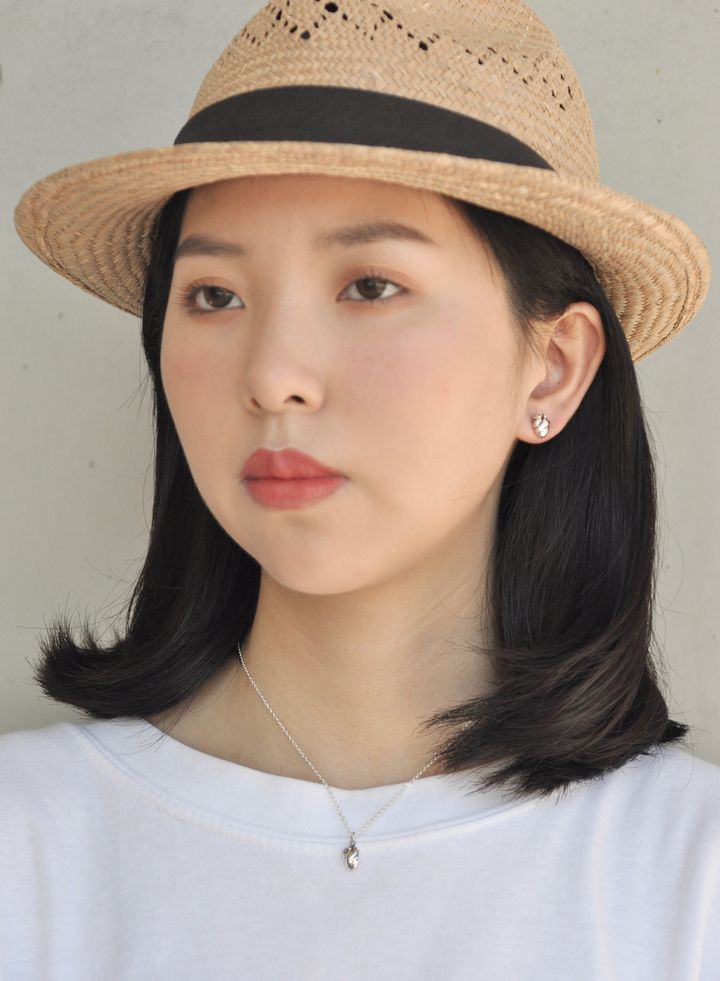 DSC_0383小心臟項鍊+心臟耳環
