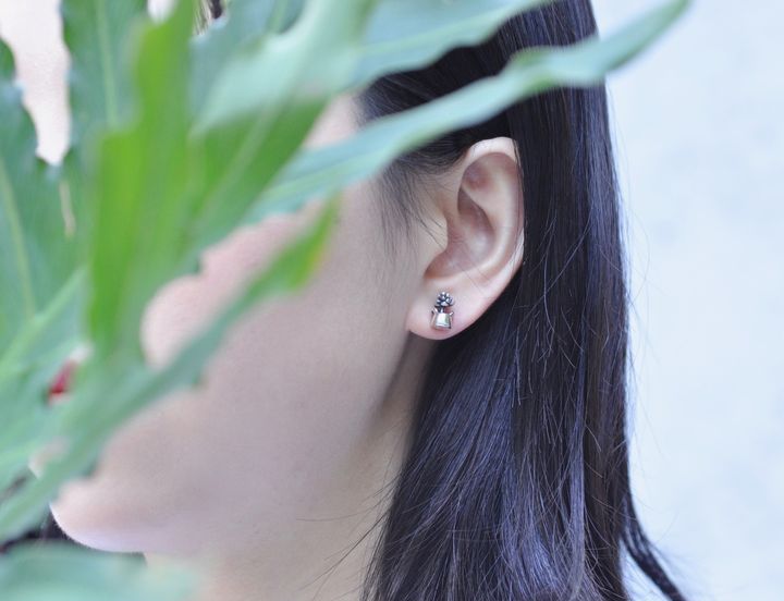 小璇姬美人耳針麻豆（銀）-1