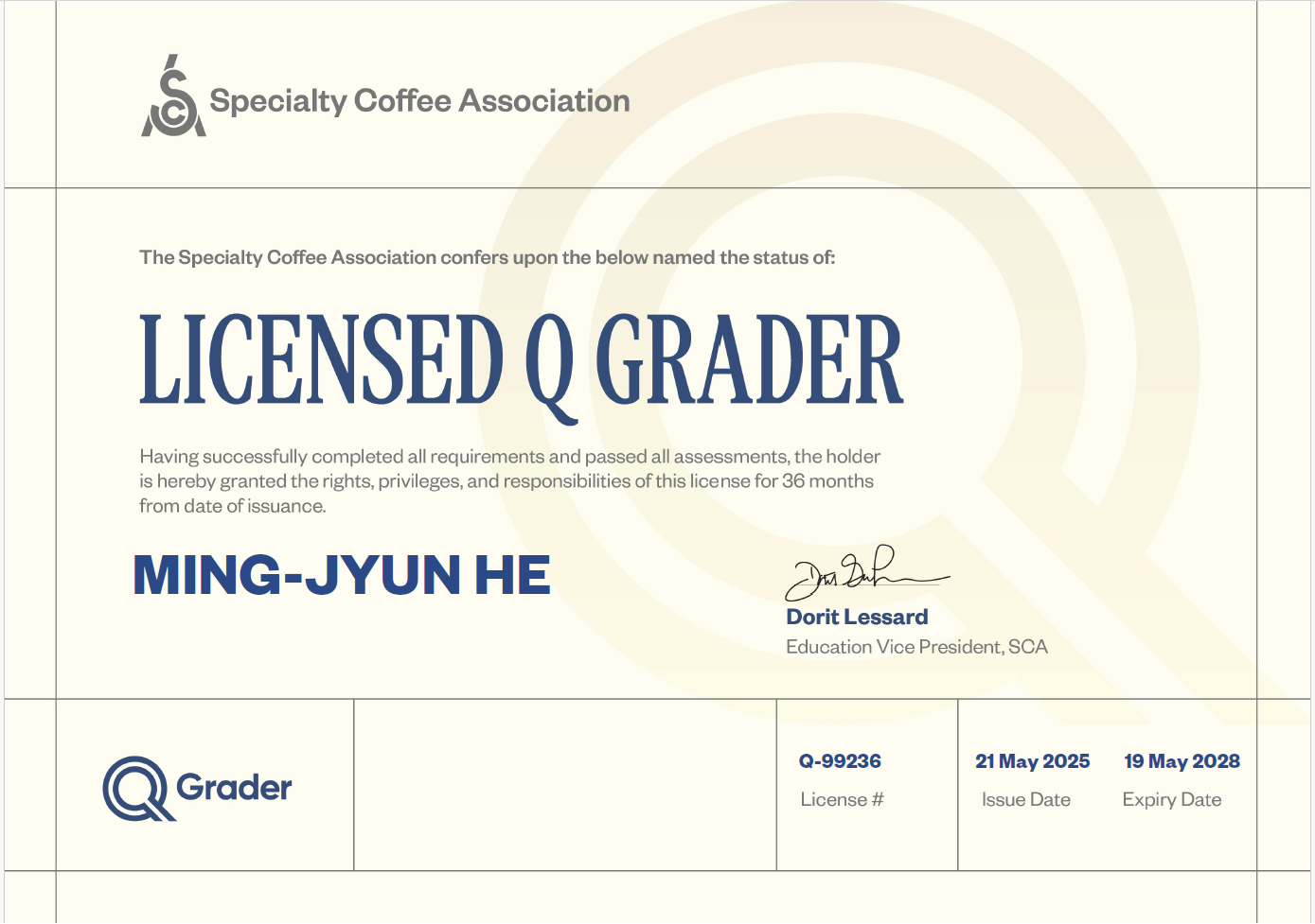 20260424 SCA LICENSED Q GRADER