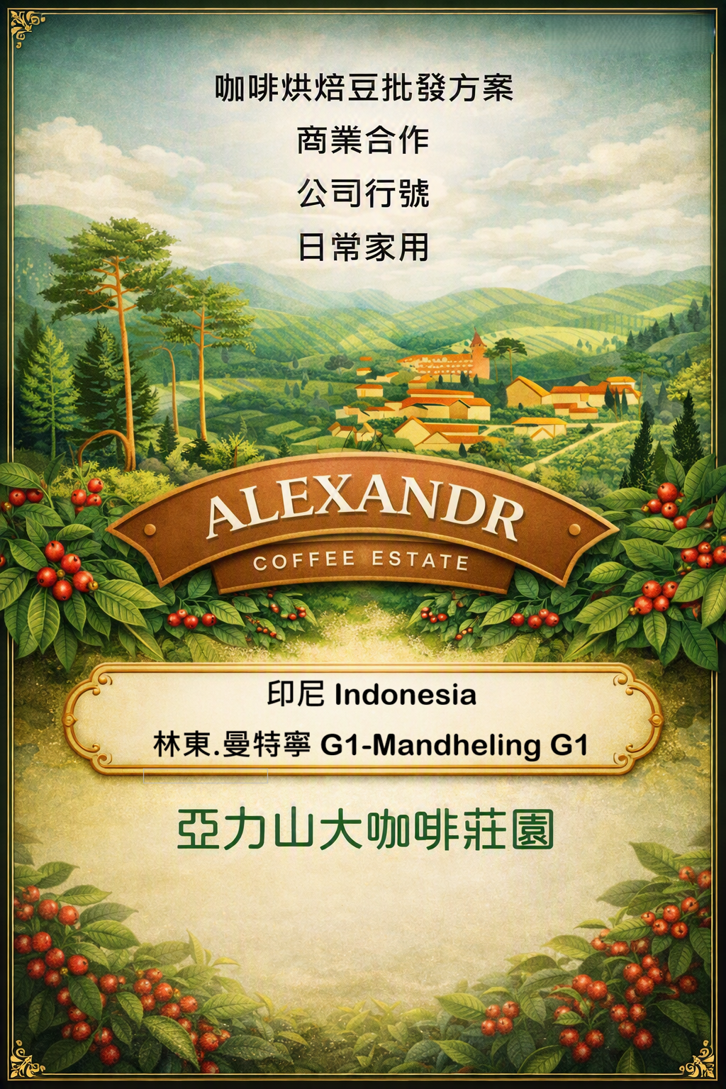 印尼Indonesia  林東曼特寧