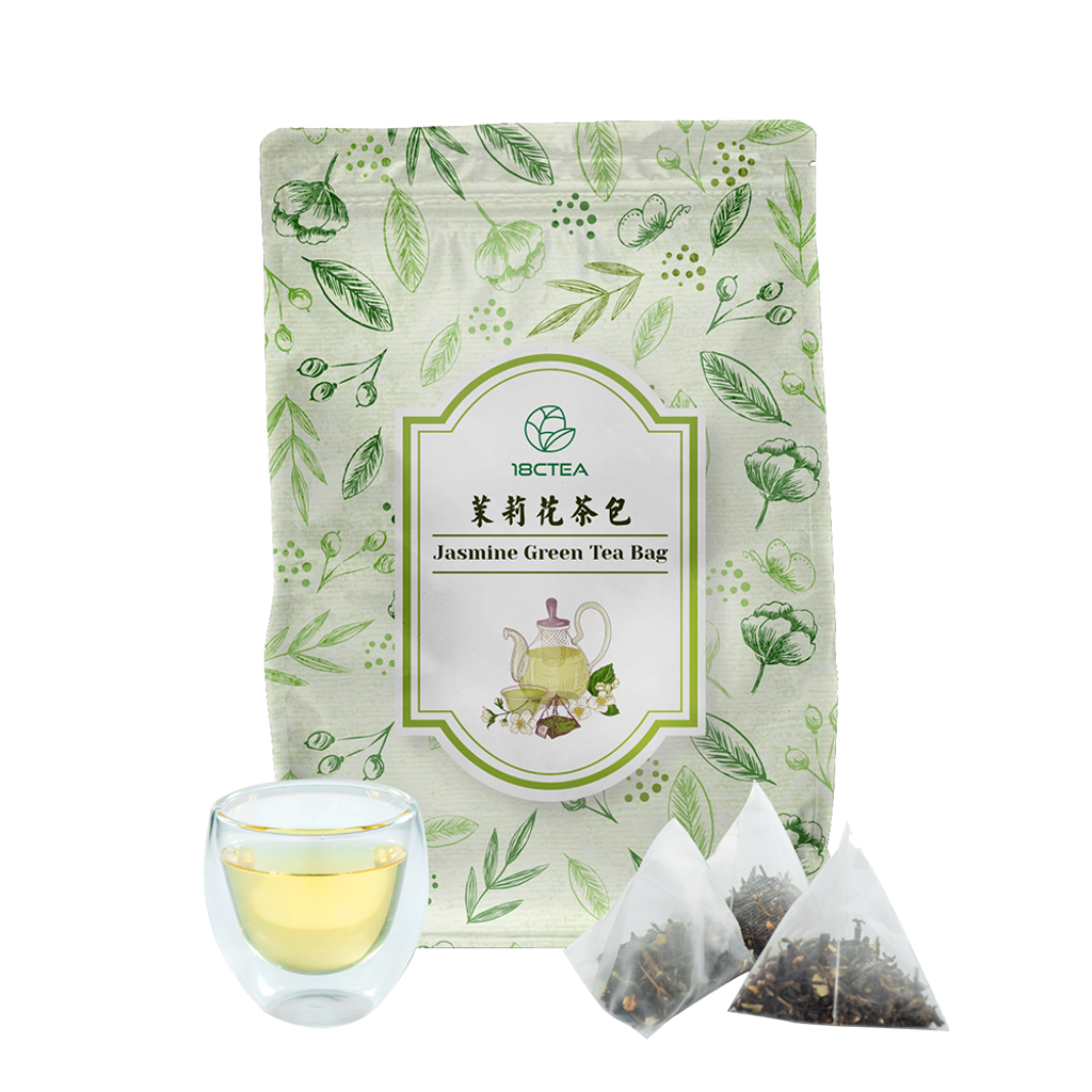 62999904a90e54542323ec5c_7.  Jasmine Green Tea Bag with tea