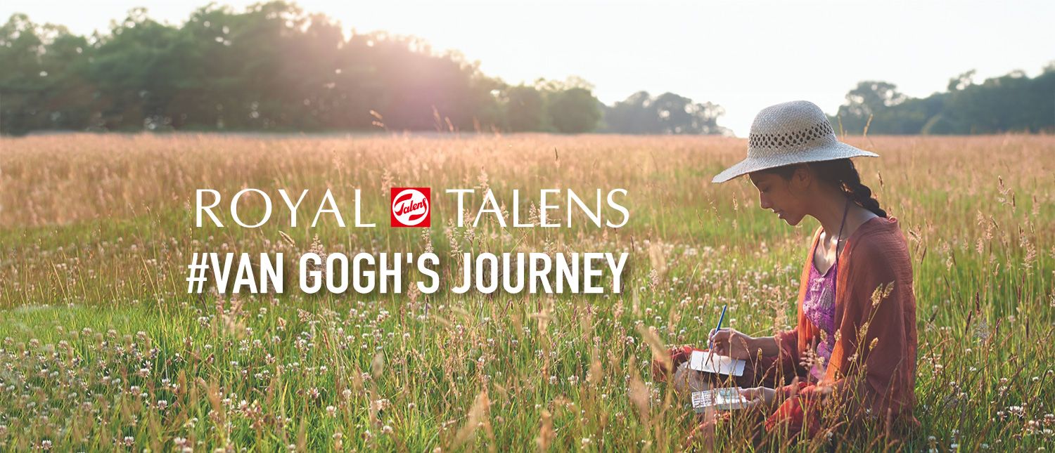 月光創意文具 - Royal Talens #vangoghsjourney 國際繪畫比賽活動