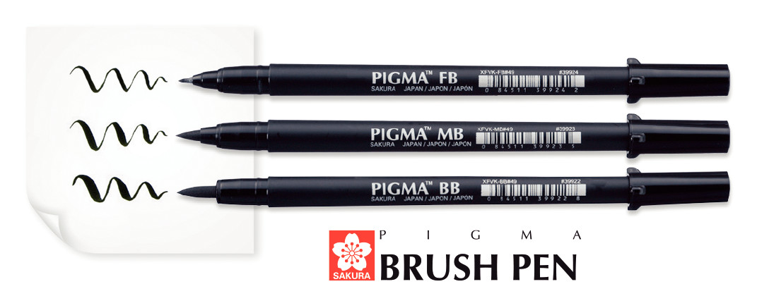 XFVK Pigma Brush Pen