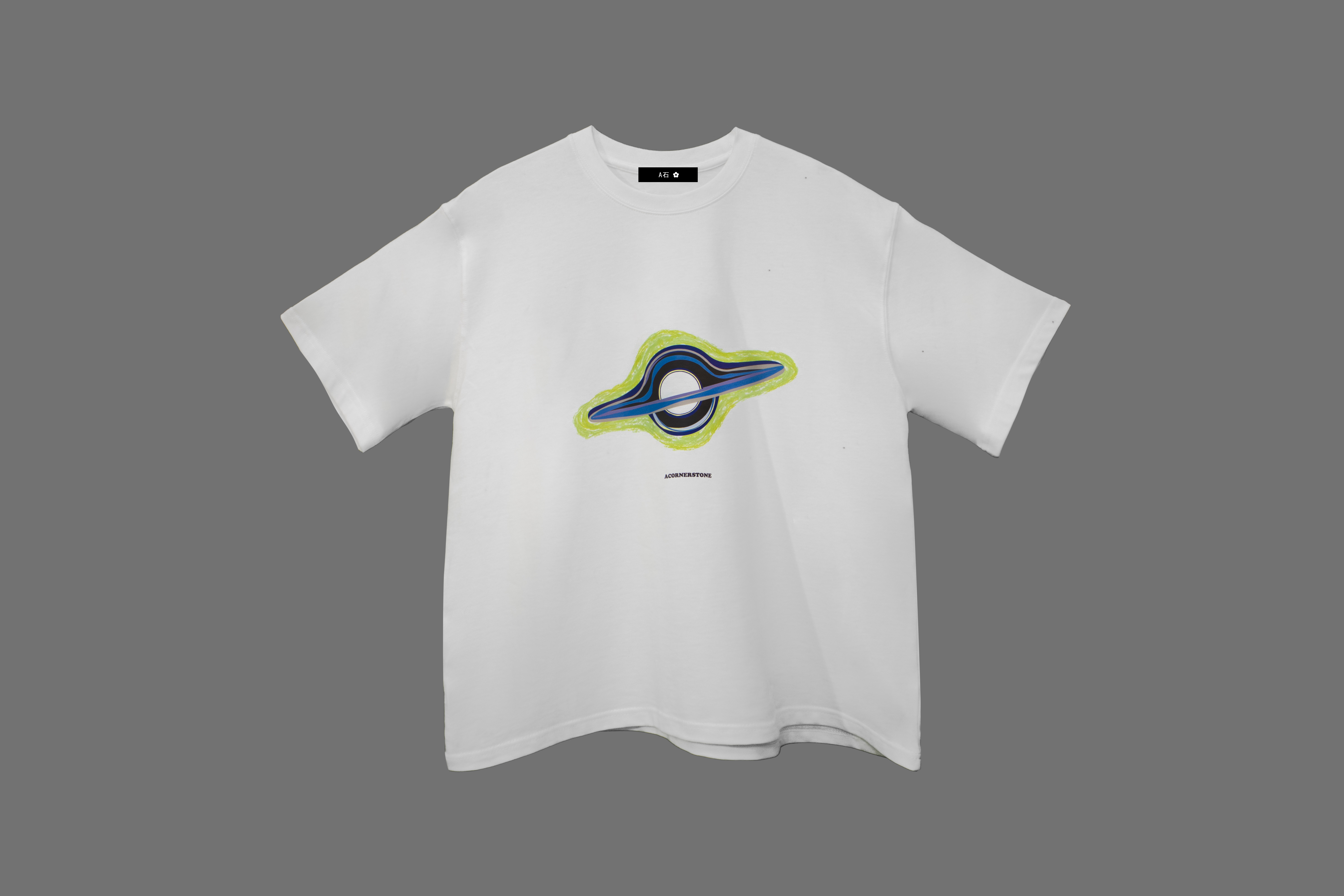 Black Hole IN White Tee