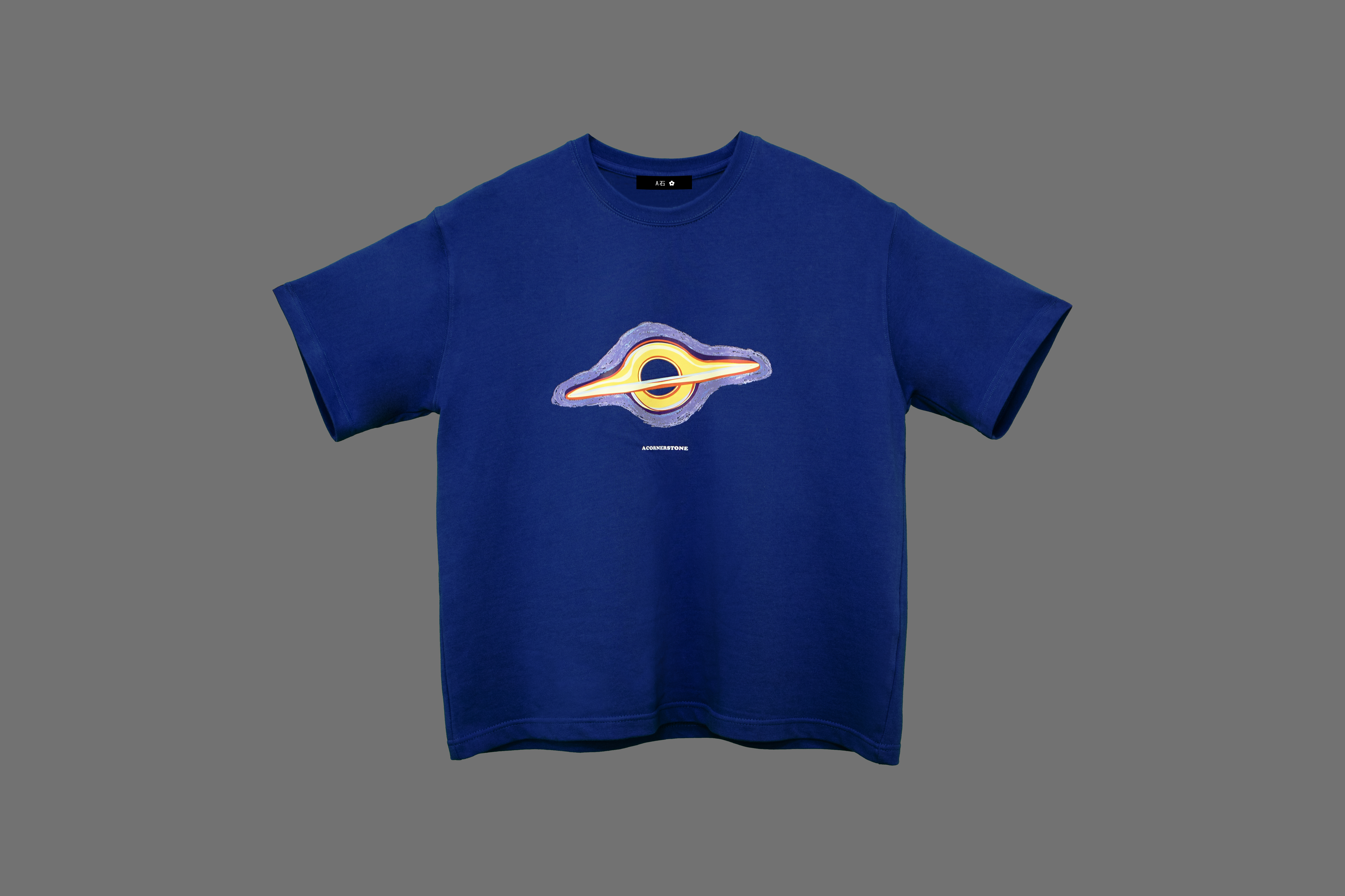 Black Hole IN Blue Tee