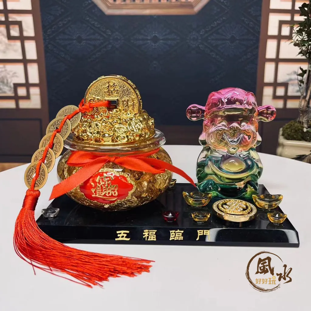 財神賺錢聚寶金箔鎮 3510413017 -6