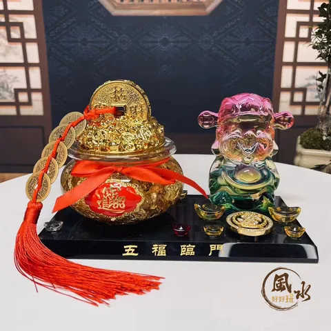 財神賺錢聚寶金箔鎮 3510413017 -6