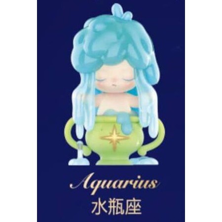 預購]Dimoo 星座系列泡泡瑪特popmart 雙子座天蠍座天秤座雙魚座盲盒盒