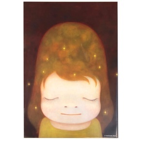 周春芽　超特大判版画作品　『桃花』　　村上隆　奈良美智　草間彌生 超華麗陣容！草間彌生、奈良美智、村上隆等6 位藝術巨星，森