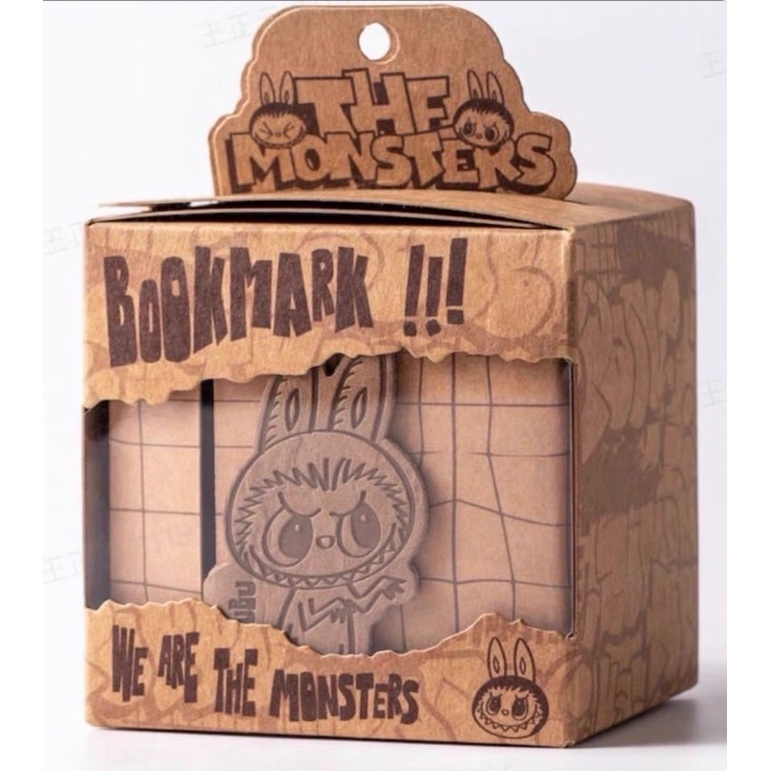 預購]LABUBU 周邊皮質磁吸書籤系列泡泡瑪特popmart 拉布布書籤磁