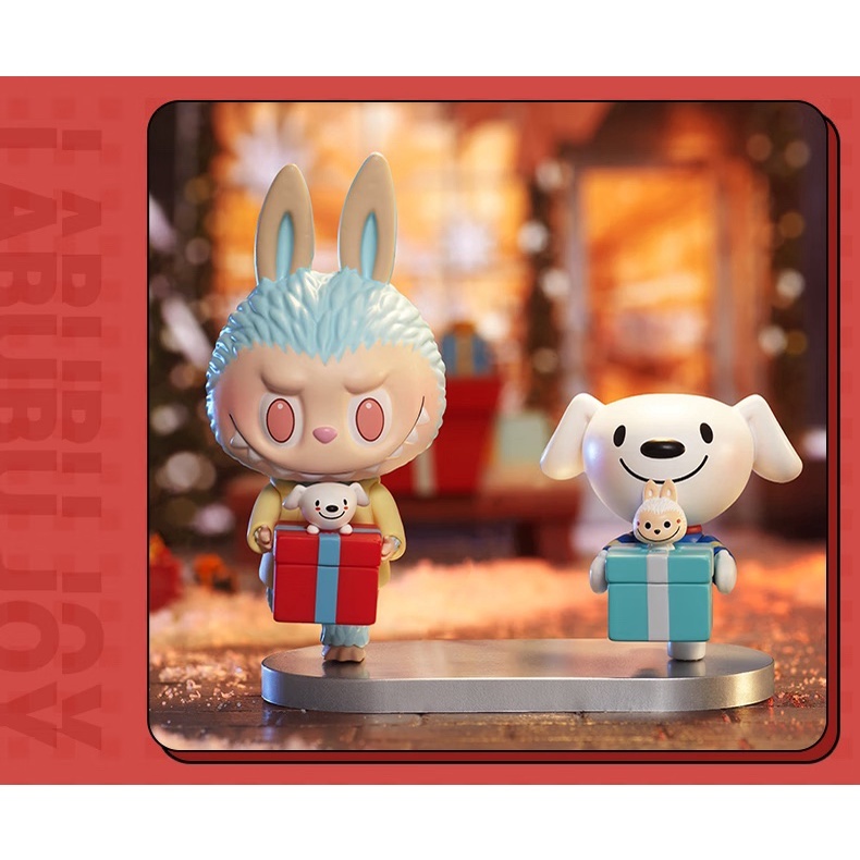 預購]Labubu 吊卡禮物系列泡泡瑪特popmart 京東JOY 禮物吊卡全新