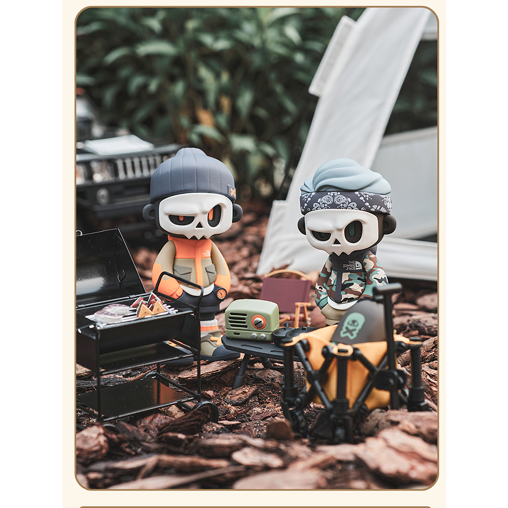 預購]MR.Bone 露營系列確認款模言文化四代CAMPING mr bone 盲盒