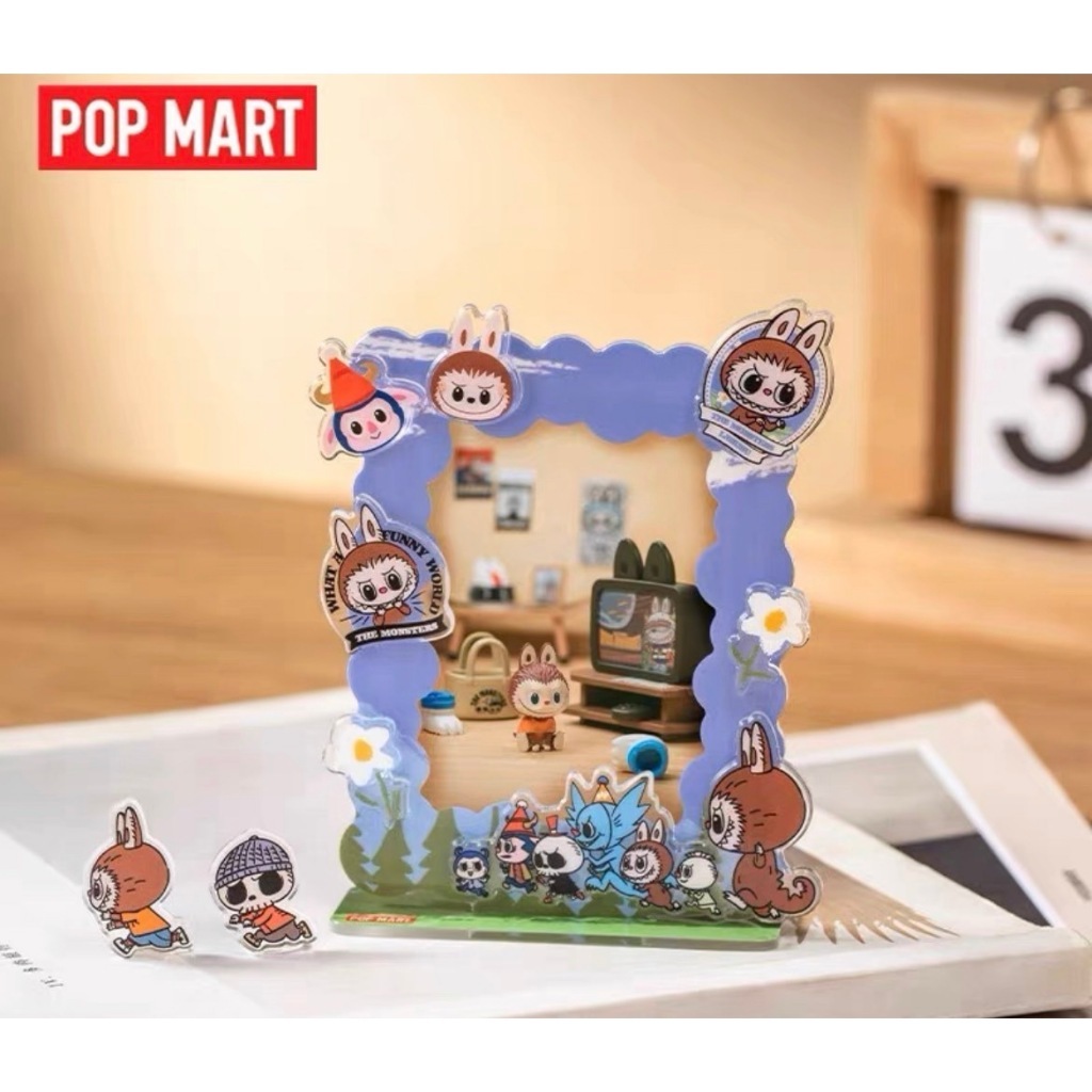 預購]Labubu 周邊相框泡泡瑪特popmart Labubu 拉布布TYCOCO YAYA