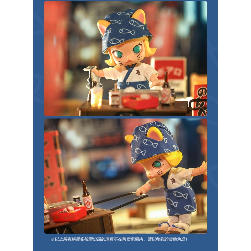 POPMART モリーBJD 寿司猫コスチューム POPMART モリーBJD 寿司猫コスチューム POPMART モリーBJD 寿司猫