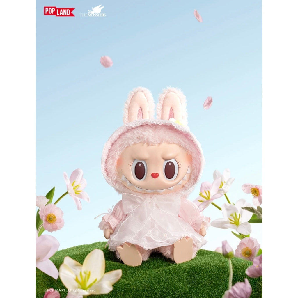 預購]MOKOKO 春日花花系列泡泡瑪特popmart 泡泡樂園LABUBU 糖膠毛絨
