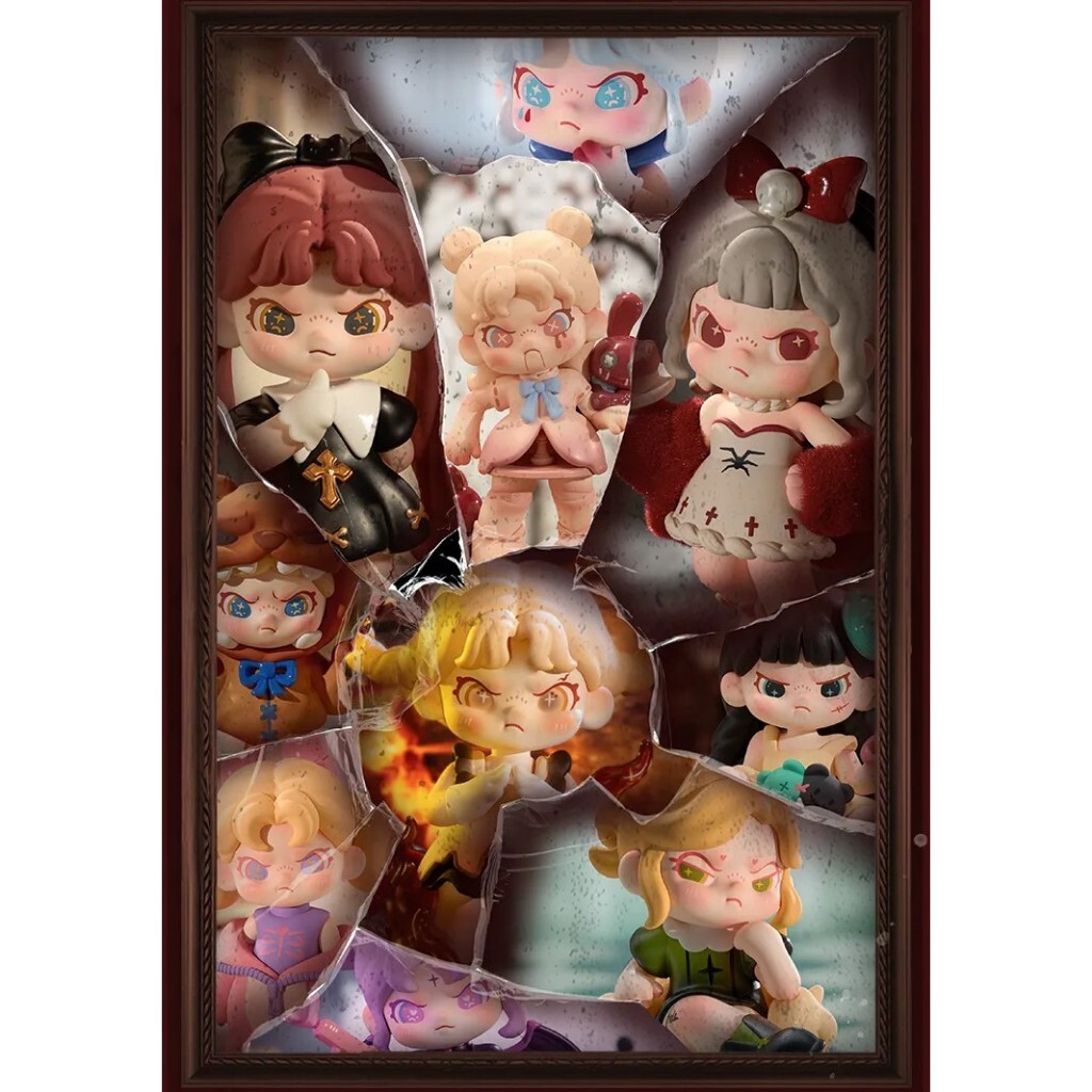 DORA 萌粒　ケース　tnt space 預購]DORA 幻想樂園系列確認款盲抽TNT SPACE 幻想樂園紅絲絨玩偶遊戲盲