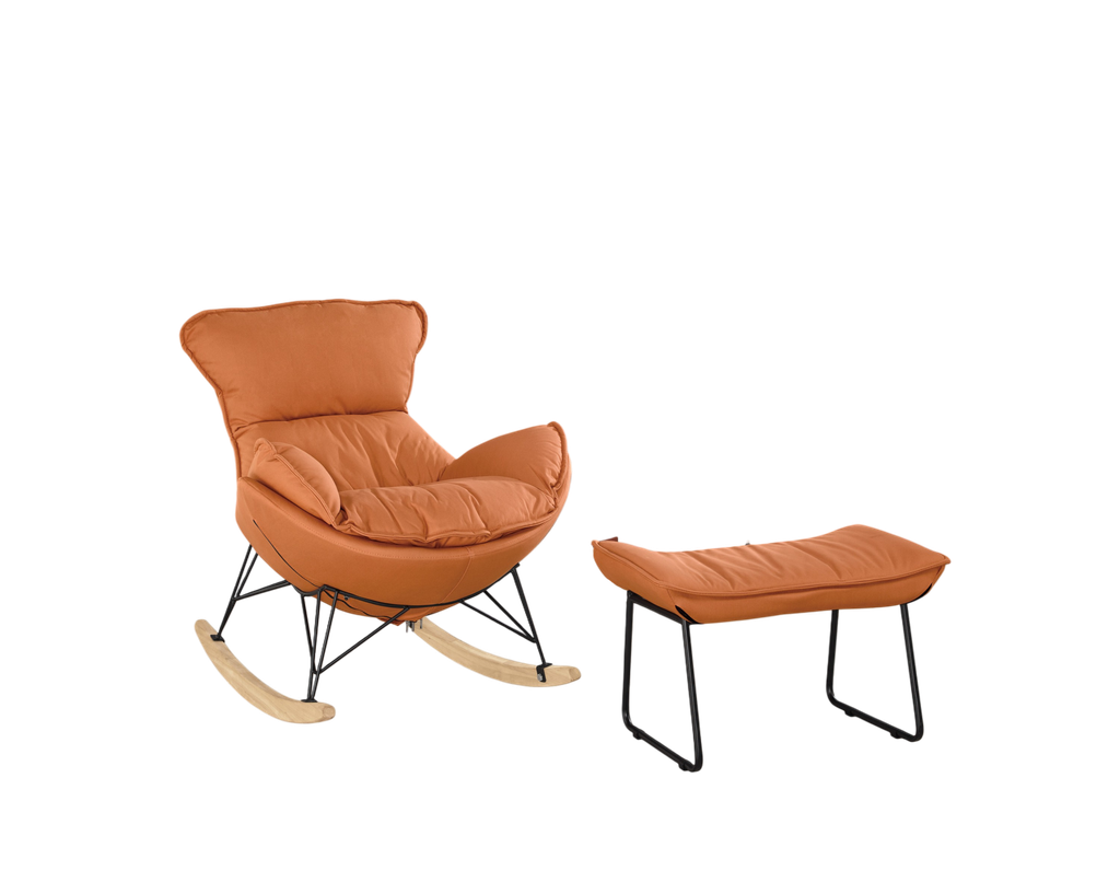 2719-2 凱瑞休閒搖椅(橙色)