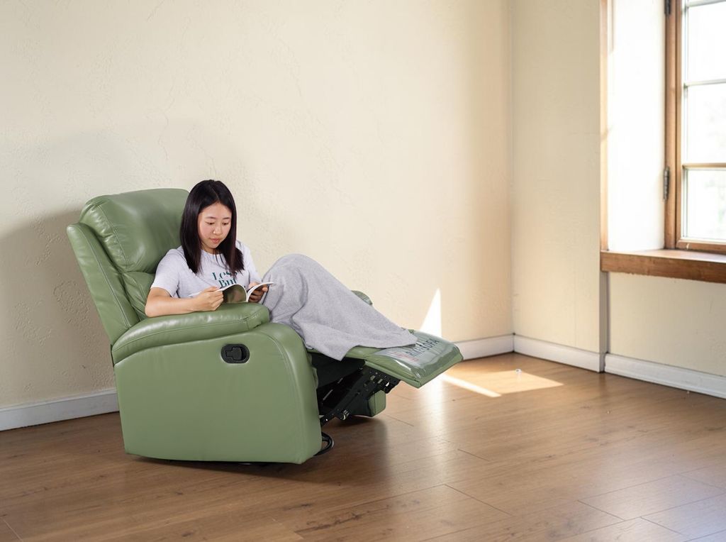 休閒沙發椅(綠色)