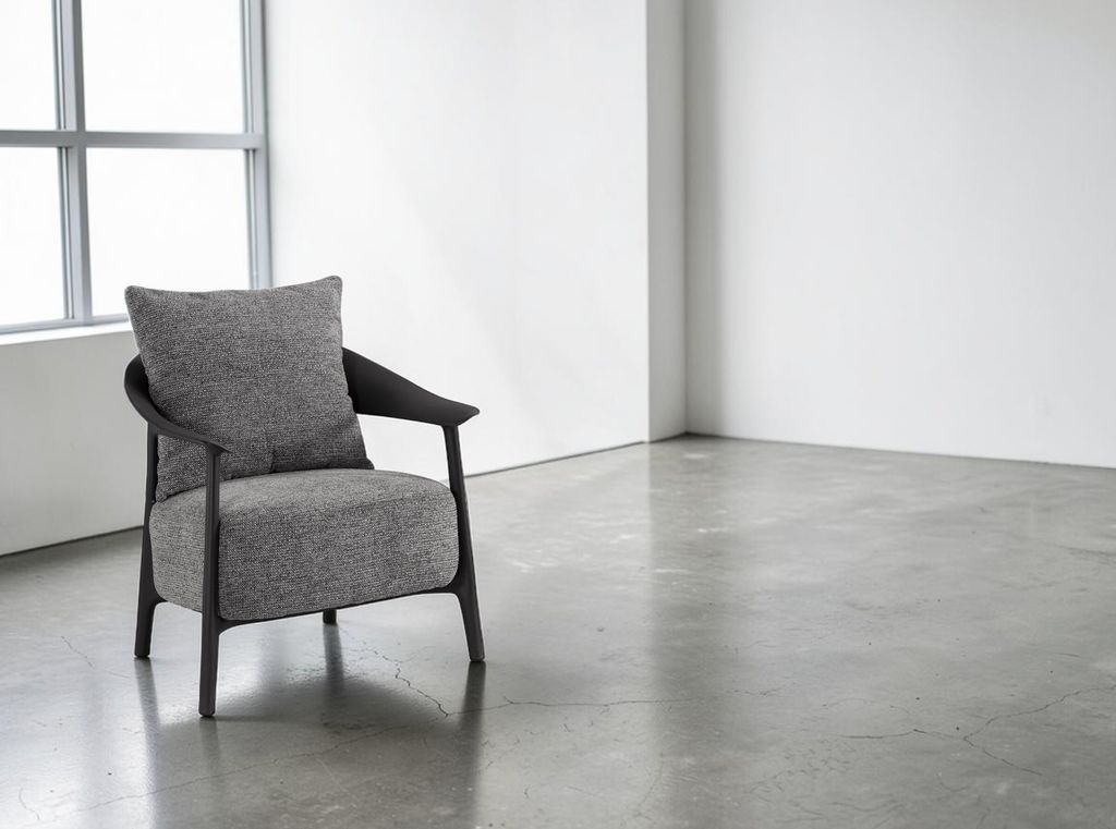 2703-2 柏爾休閒椅(灰色布)