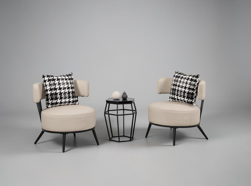 2711-2 克萊拉休閒椅(米色)