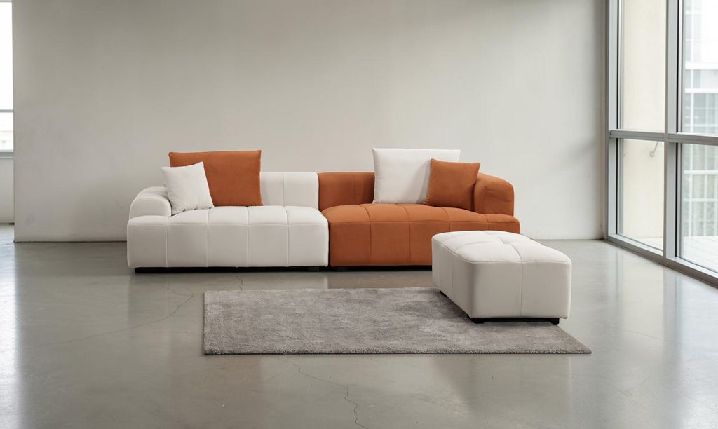 2642-2 克拉麗絲L型沙發組(全組)