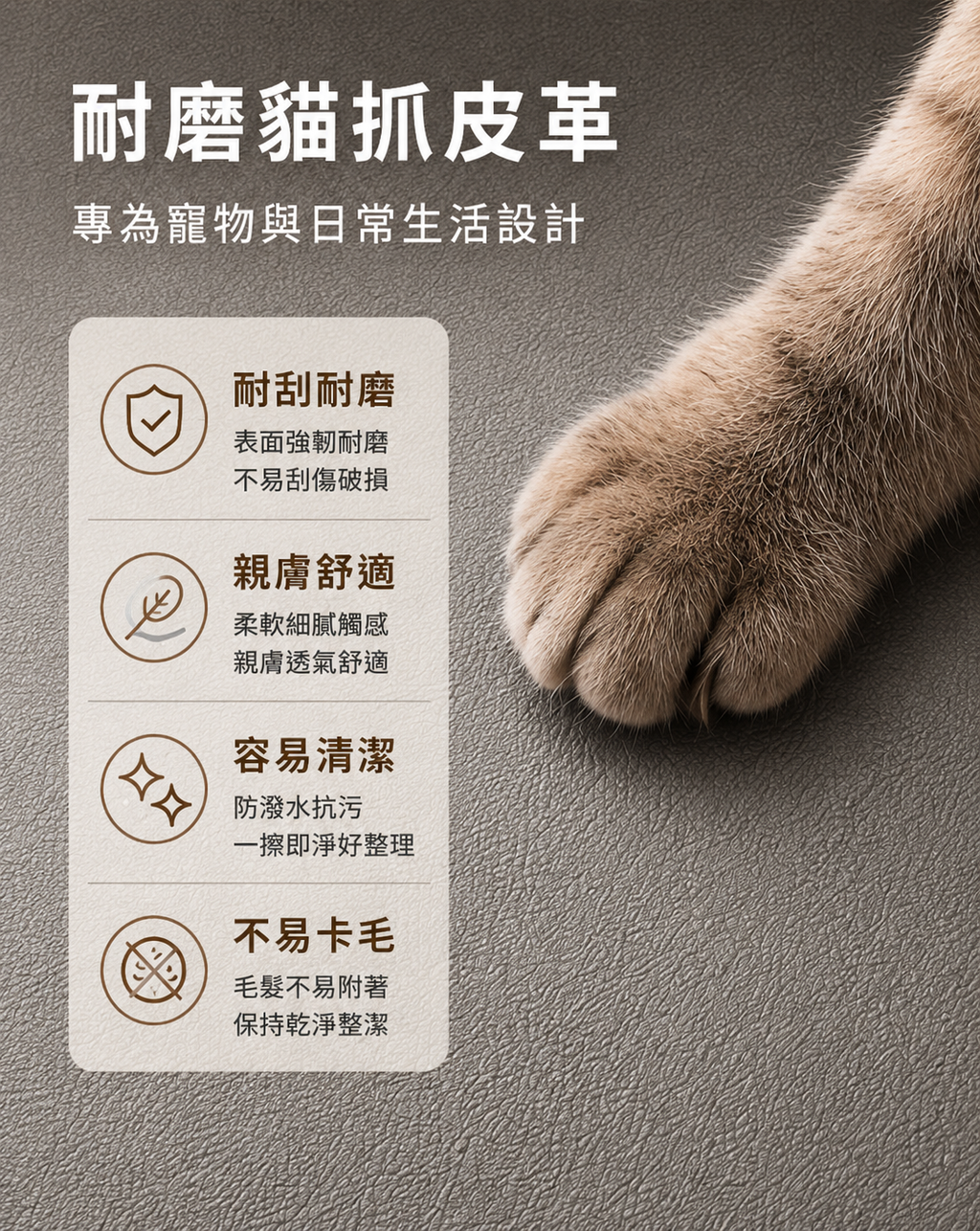 莫德雙色貓抓皮沙發組 (10)