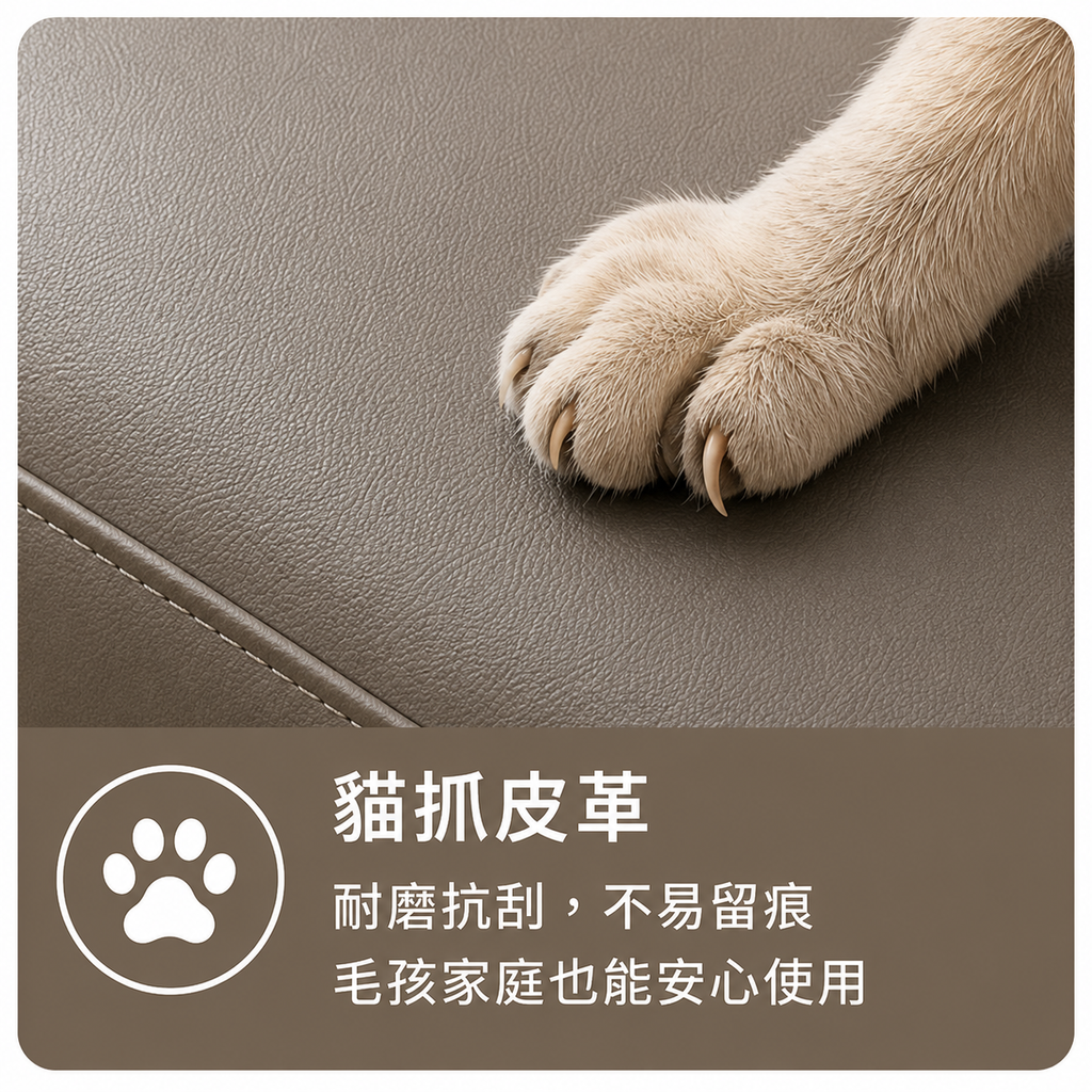 卡洛斯沙貓抓皮沙發組 (11)