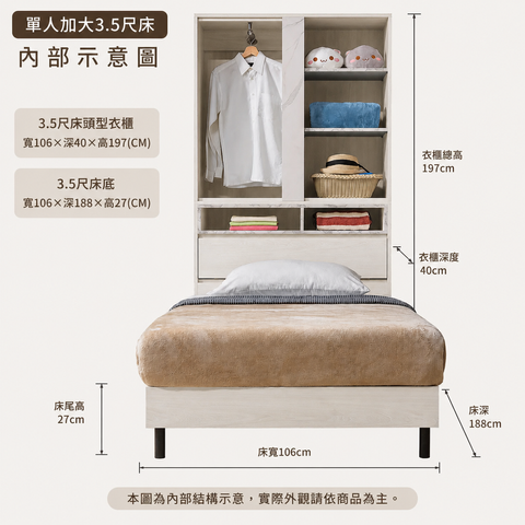 達姆拉床頭型