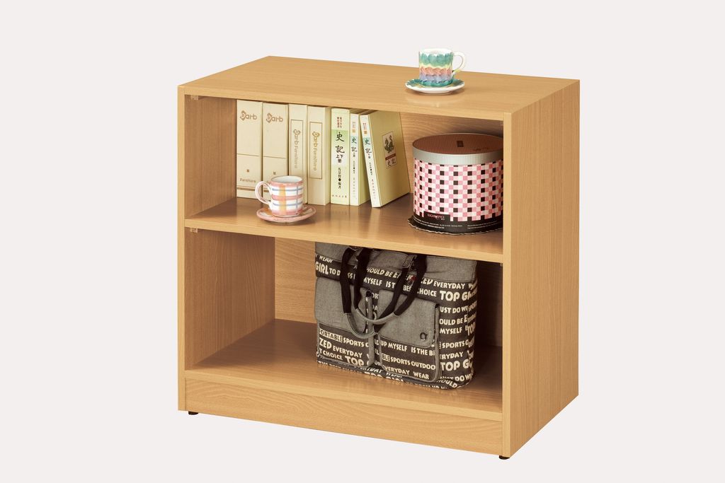 1322-6 貝莎2.7尺檜木色收納櫃(單只)