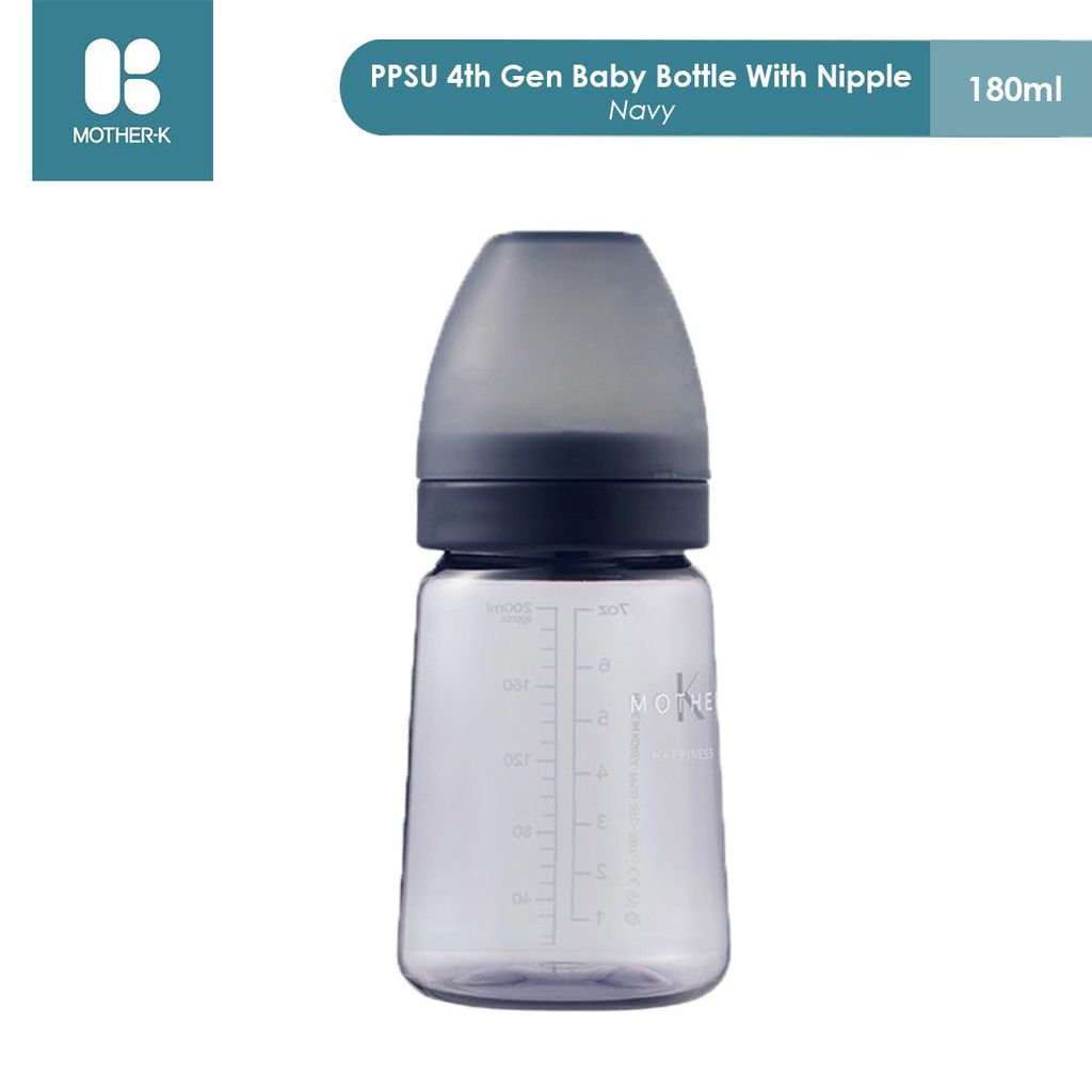 Feeding Bottle_180ml_Navy