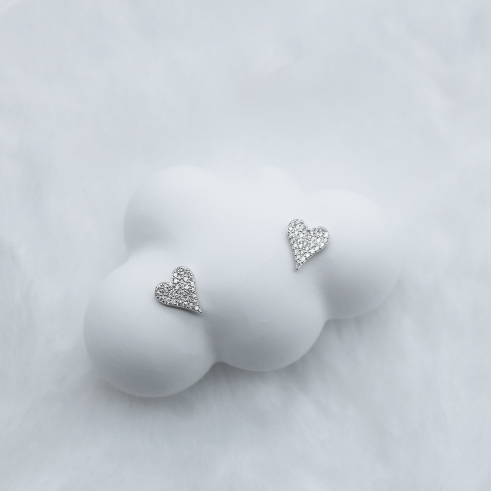 Joey Loving Heart Studs