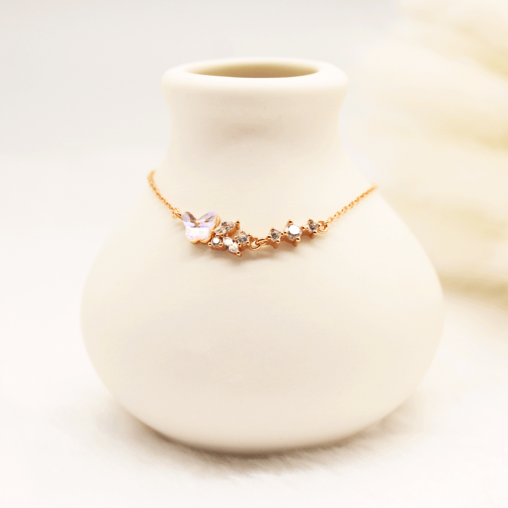 Pink Heartbeat Diamond Bracelet (20)