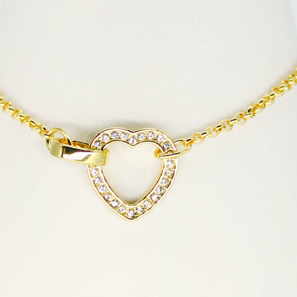 Pink Heartbeat Diamond Bracelet (23)