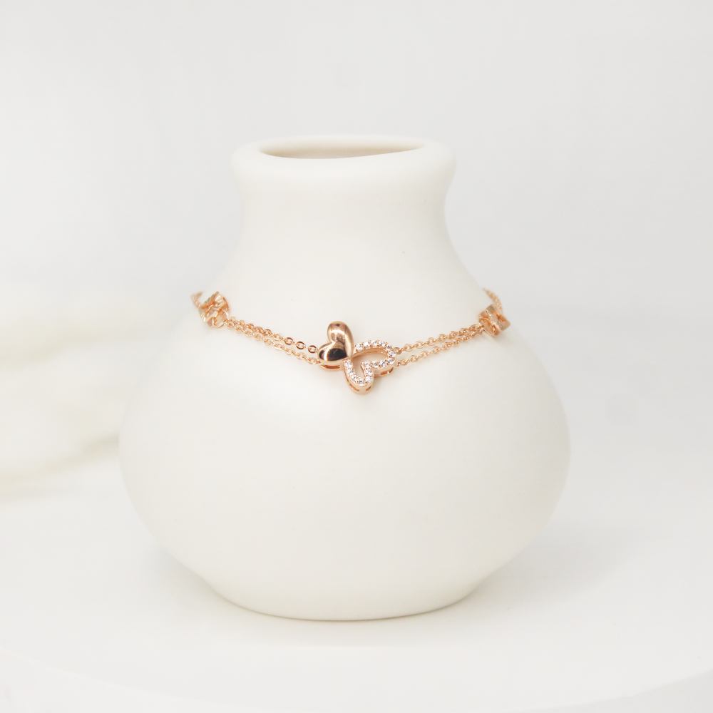 Pink Heartbeat Diamond Bracelet (28)